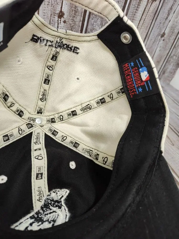 New Era MLB Baltimore Orioles Genuine Merchandise Adjustable Hat New - Picture 8 of 10